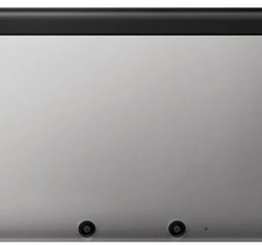  3DS XL argento nero