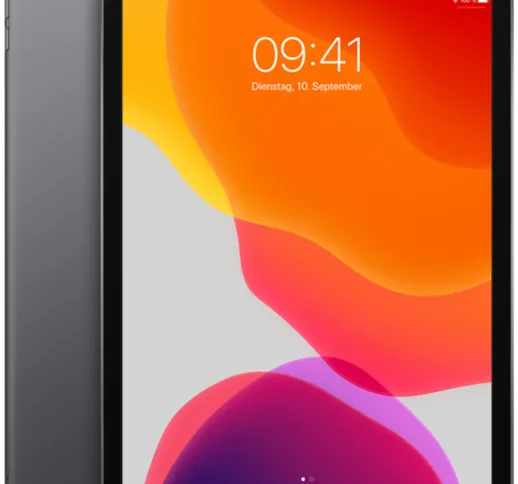  iPad 10,2 128GB [WiFi + cellulare, modello 2019] grigio siderale