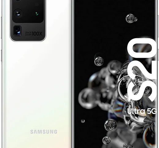  Galaxy S20 Ultra 5G Dual SIM 128GB bianco