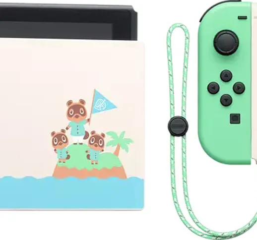  Switch 32 GB [Animal Crossing: New Horizons Edition incl. Controller blu/verde, senza Sof...