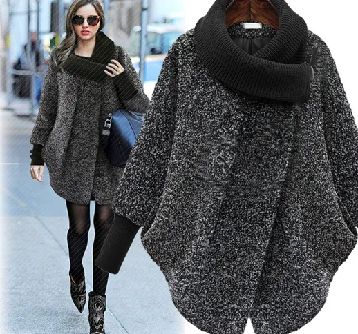 Giacca di lana di alta qualità dea Van Hepburn stile confortevole lusso sexy giacca da don...