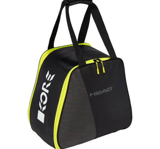 Borsa Porta Scarponi Head Freeride Bootbag (Colore: nero giallo, Taglia: UNI)