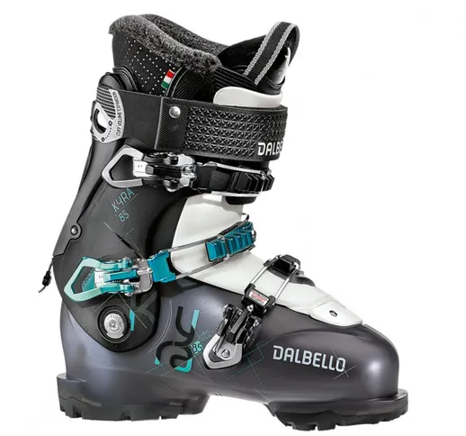 Scarponi sci Dalbello Kira 85 (Colore: black trans-black, Taglia: 22)