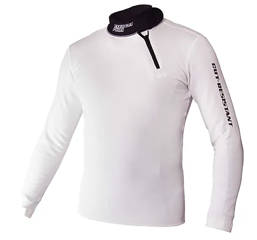 Maglia Racing Energiapura Con Protezioni (Colore: bianco panna, Taglia: 14)