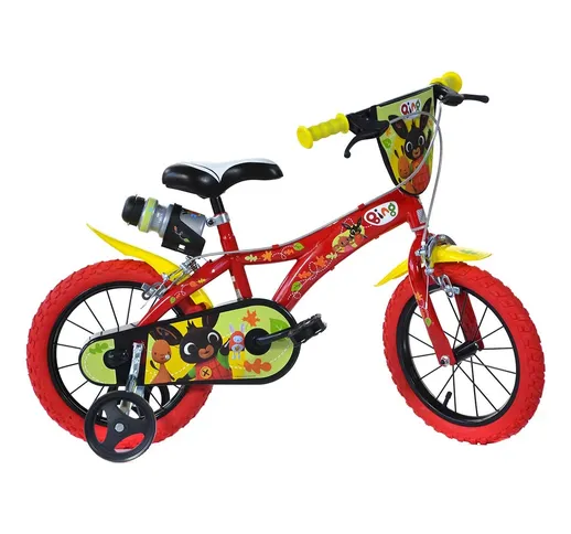 Bicicletta Dino Bikes Bing 14'' (Colore: red, Taglia: UNI)