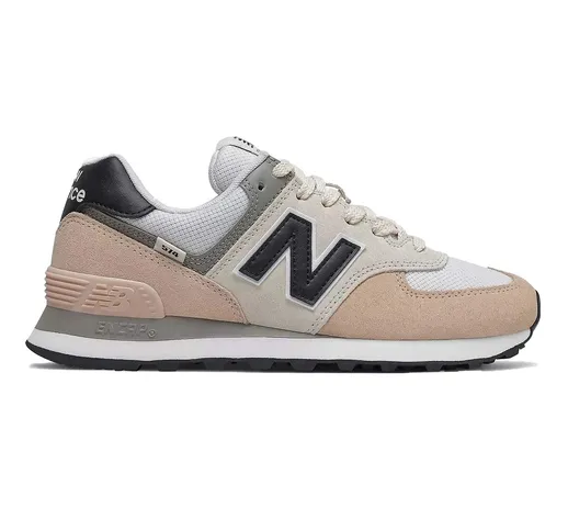 Scarpe New Balance Lifestyle (Colore: rose water-white-black, Taglia: 37)