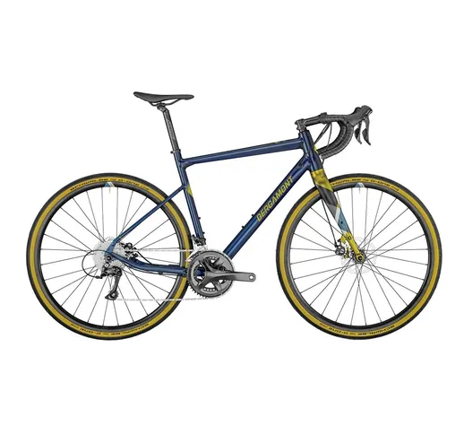 Bici da corsa Bergamont Grandurance 4 (Colore: blu-giallo, Taglia: XL)