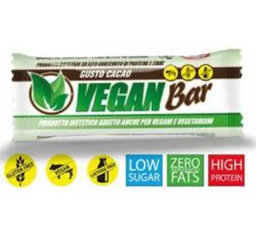  Vegan Bar Barretta proteica al gusto cacao 40 g