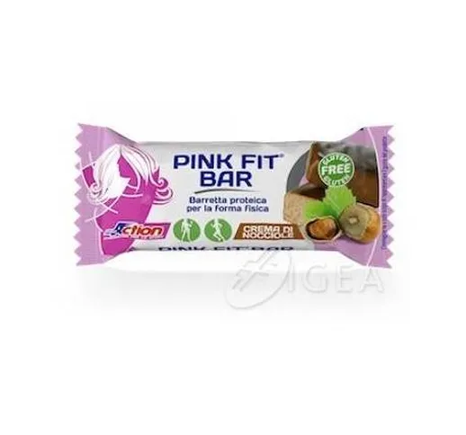 Pro Action Pink Fit Bar Barretta Proteica per la Forma Fisica 30 g
