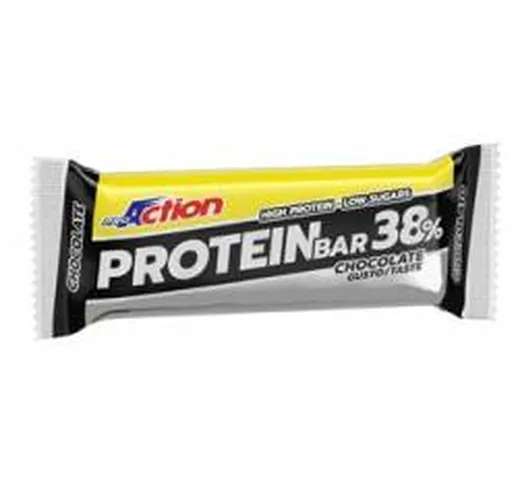 ProAction Protein Bar 38% Barretta ad Alto Tenore Proteico per Sportivi 80 g