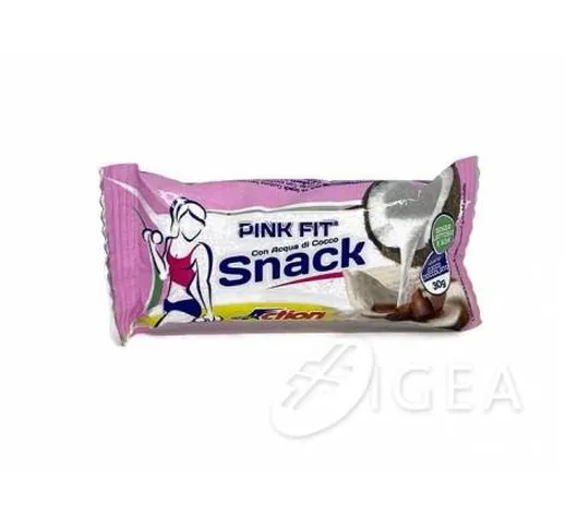 ProAction Pink Fit Snack Barretta Proteica Gusto Cocco-Cioccolato 30 g