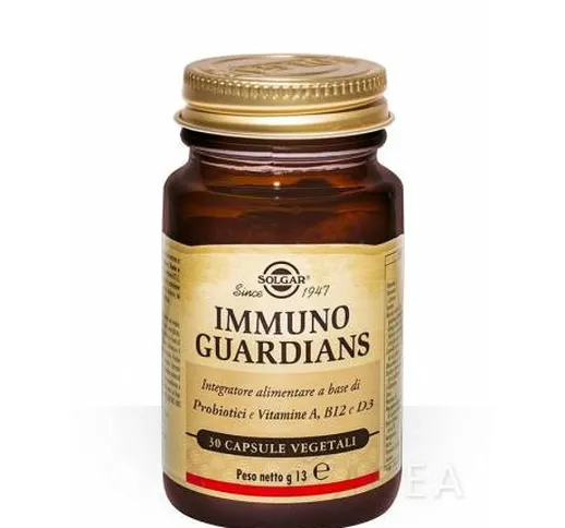 Sogar Immuno Guardians Probiotici e Vitamine 30 capsule vegetali