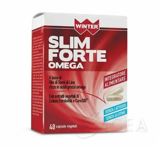  Slim Forte Omega Integratore Controllo del Peso  48 capsule vegetali