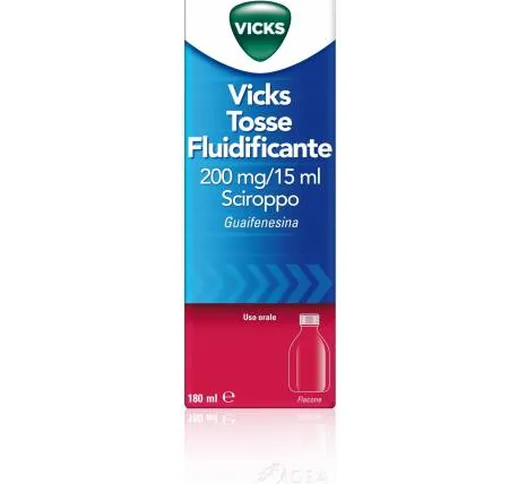  Tosse Fluidificante 200 mg/15 ml - Sciroppo 180 ml