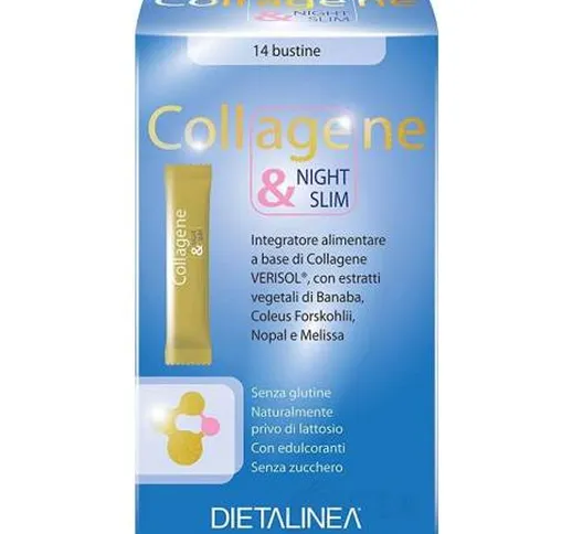  Collagene Night & Slim Integratore per Dimagrire 14 bustine