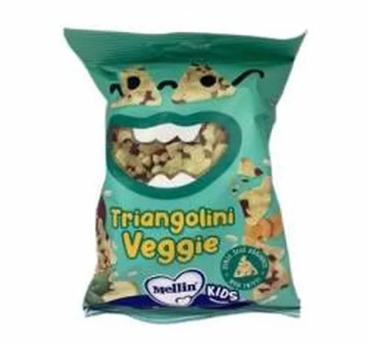  Triangolini Veggie Snack Vegetale per Bambini 30 gr