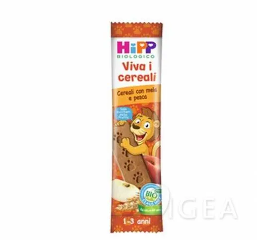Hipp Viva i Cereali Barretta Bio Cereali con Mela e Pesca 20 gr