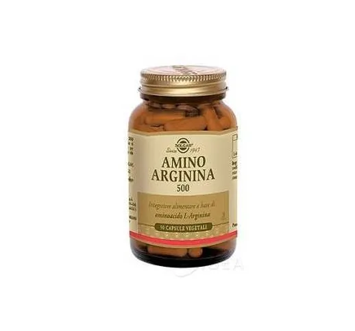  Amino Arginina 500 Integratore Detossinante 50 capsule vegetali