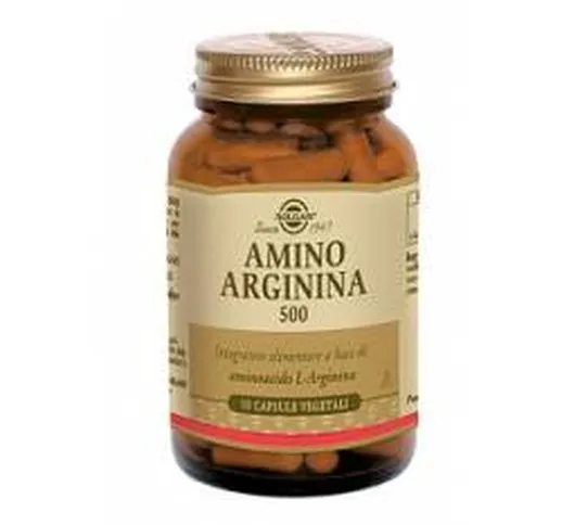  Amino Arginina 500 Integratore Detossinante 50 capsule vegetali