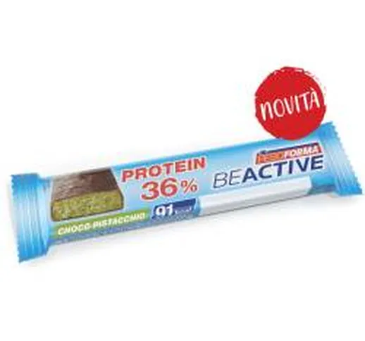  Be Active Protein Bar 36% Barretta gusto cioccolato e pistacchio 27 g