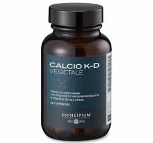  Principium Calcio K-D Vegetale Integratore di Calcio e Vitamine 60 compresse