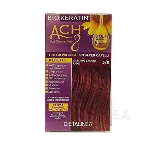  Tinta Vegetale per Capelli Colore 5/R Castano Chiaro Rame