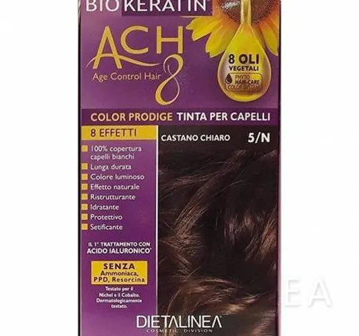  Tinta Vegetale per Capelli Colore 5/N Castano Chiaro