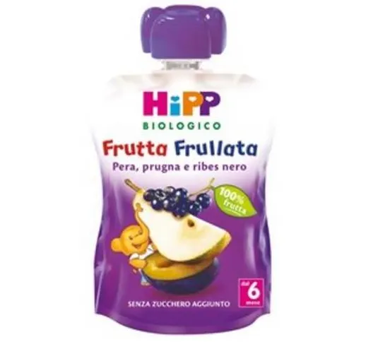 Hipp Bio Frutta Frullata Pera Prugna Ribes 90 g