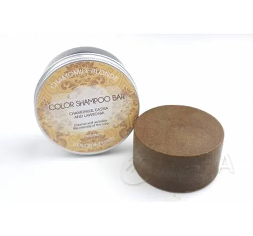  Color Shampoo Bar Chamomille Blonde Shampoo Secco 120 g