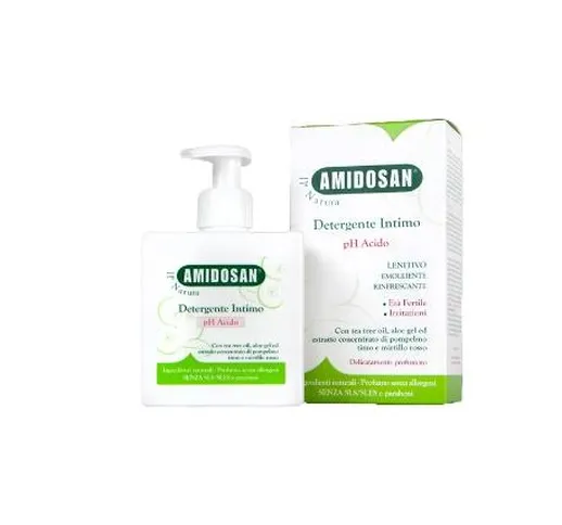 Amidosan Natura Detergente Intimo PH Acido 250 ml