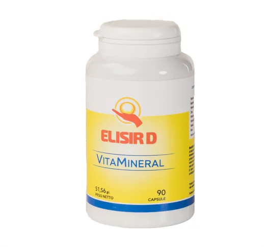  Elisir D Vitamineral Integratore Multivitaminico 90 Capsule