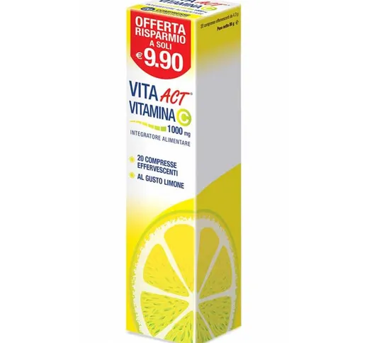  Vitamina C Act 1000 20 Compresse Effervescenti