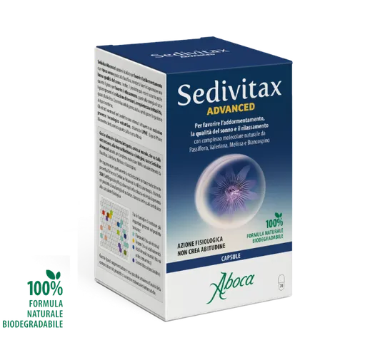  Sedivitax Advanced Integratore per il Sonno 70 Capsule