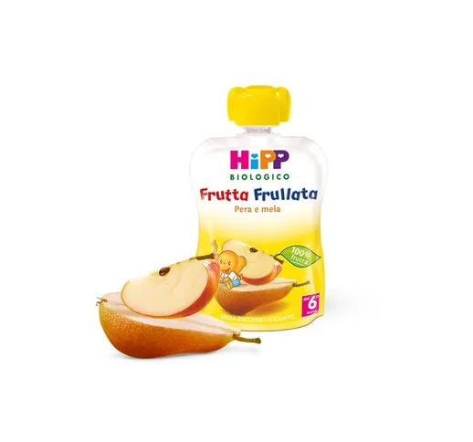 Hipp Bio Frutta Frullata Pera Mela 90 G