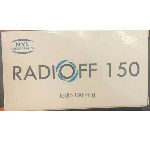  Radioff 150 Integratore di Iodio 150 mcg 25 compresse