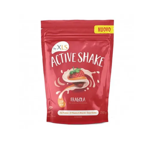 Active Shake By Xls Fragola Frullato Sostitutivo del Pasto 250 g