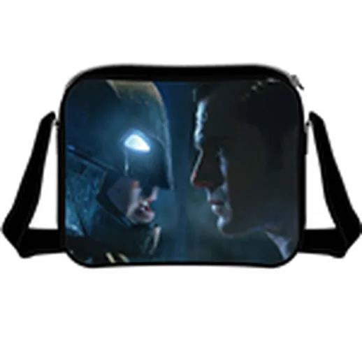 Batman V Superman - Face To Face Messenger Bag Black (Borsa A Tracolla)