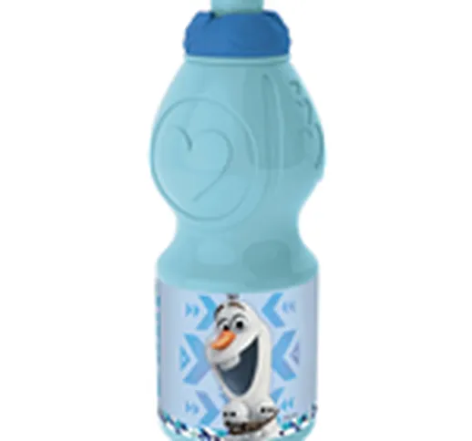 Frozen - Olaf - Borraccia (400 Ml) 6X6X17 Cm