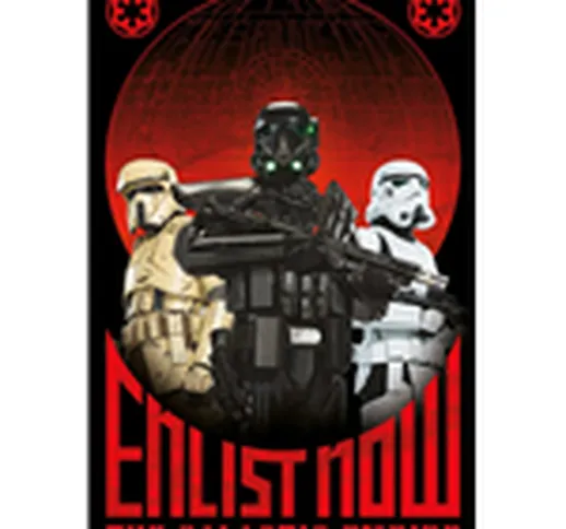  Rogue One - Enlist Now (Poster Maxi 61X91,5 Cm)
