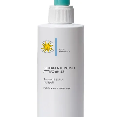Tuafarmaonline Detergente Intimo Attivo Ph 4.5 Purificante Antiodore 250 Ml