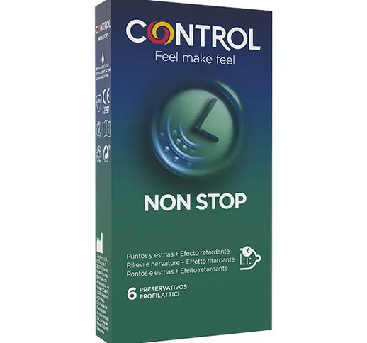 Control New Non Stop Retard 12 Pezzi
