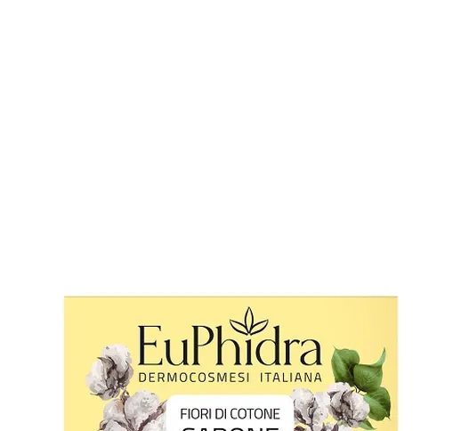 EUPHIDRA SAPONETTA VEGETALE FIORI DI COTONE75 G