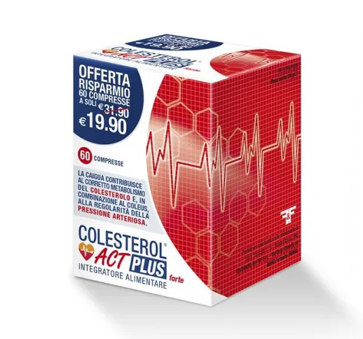 Colesterol Act Plus Forte 60 Compresse