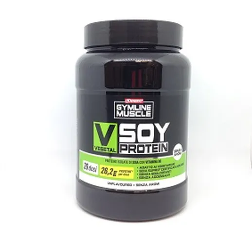 Gymline Muscle Vegetal Soy Protein Unflavoured 800 G