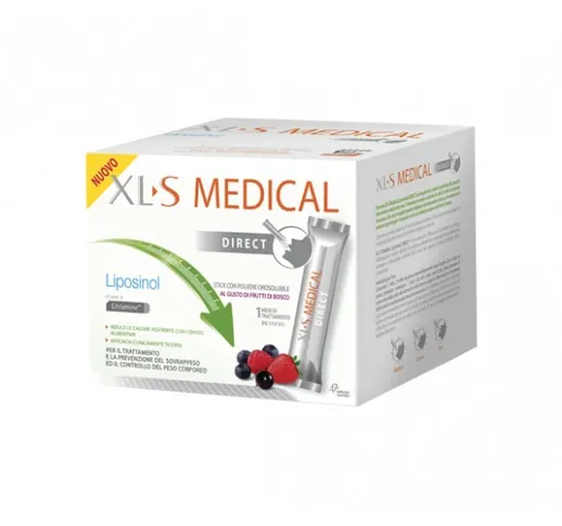 Xl-S Medical Liposinol Direct Integratore Alimentare 90 Stick Orosolubili