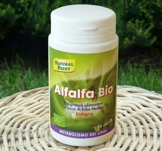 Natural Point Alfalfa Bio Integratore Alimentare 70 Capsule