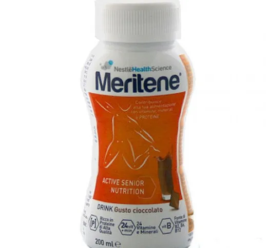 Nestlè Meritene Drink Integratore Alimentare Gusto Cioccolato 200ml