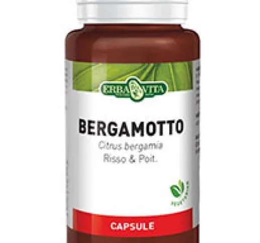 ErbaVita Capsule Monoplanta Bergamotto Integratore Aliemntare 60 Capsule