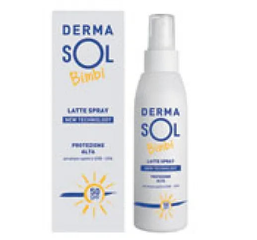 Dermasol Bimbi Latte Spary New Technology Protezione Alta Spf 50 125ml