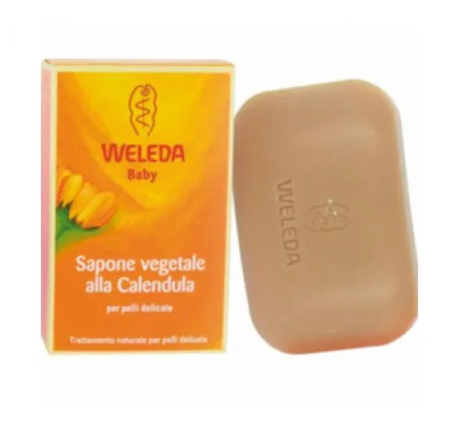 Weleda Baby Sapone Vegetale Calendula Per Pelli Delicate 100g